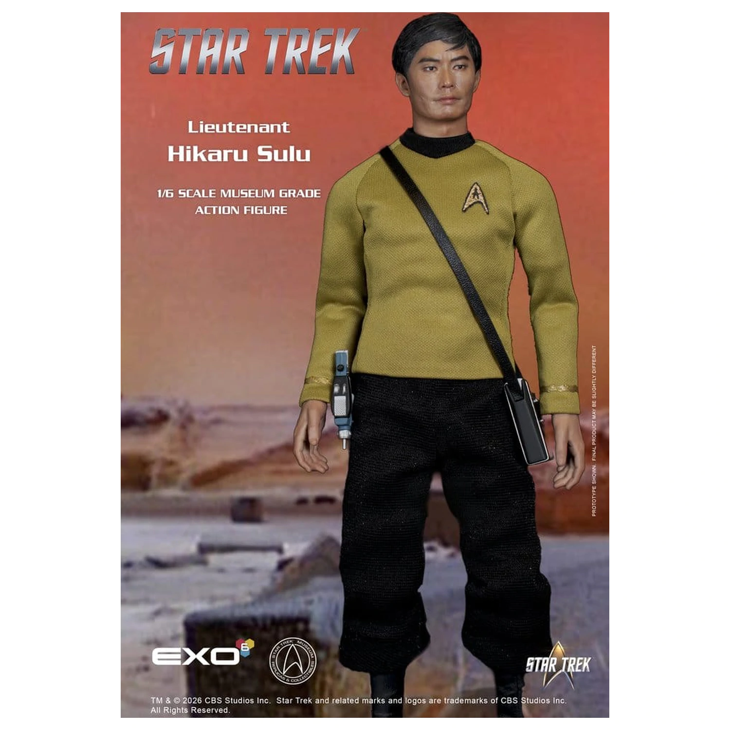 Star Trek: The Original Series Figurka akcji 1/6 Lt. Sulu 30 cm zdjęcie produktu