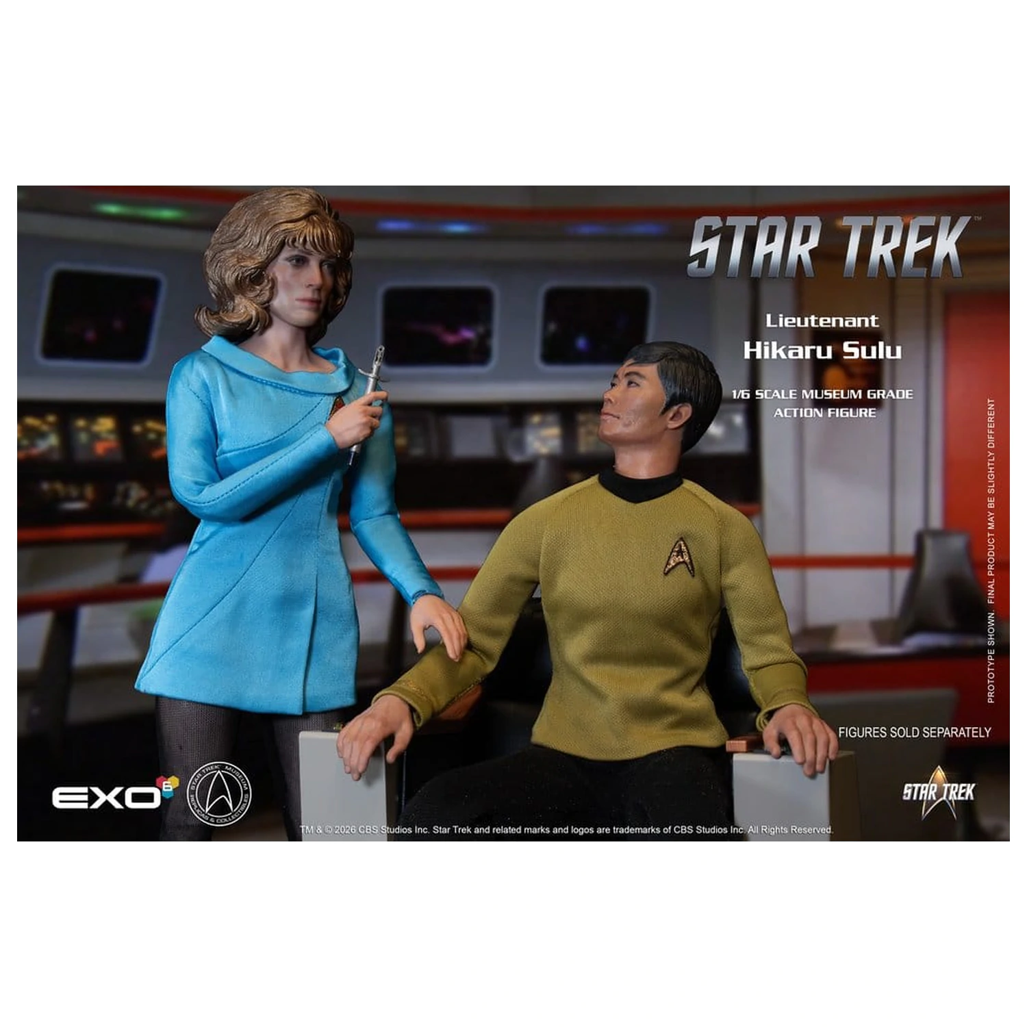 Star Trek: The Original Series Figurka akcji 1/6 Lt. Sulu 30 cm zdjęcie produktu