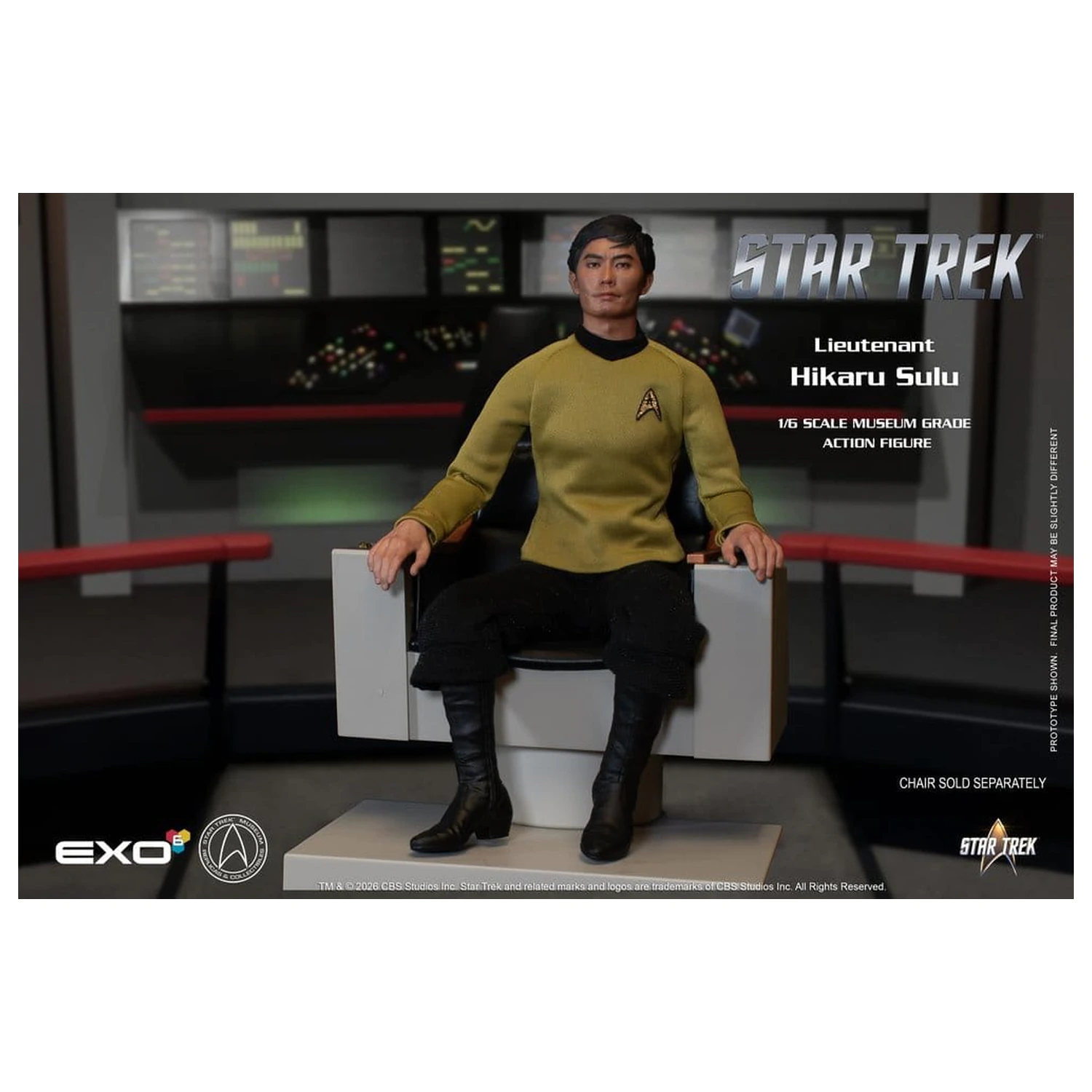 Star Trek: The Original Series Figurka akcji 1/6 Lt. Sulu 30 cm zdjęcie produktu