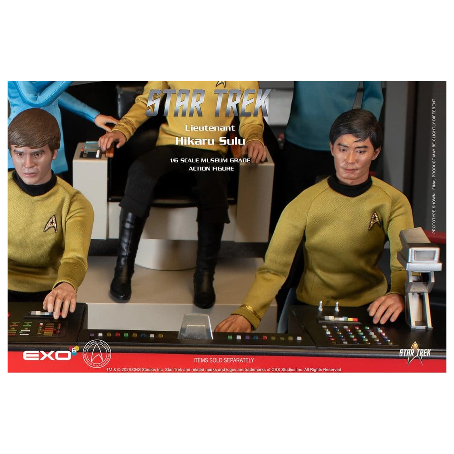 Star Trek: The Original Series Figurka akcji 1/6 Lt. Sulu 30 cm zdjęcie produktu