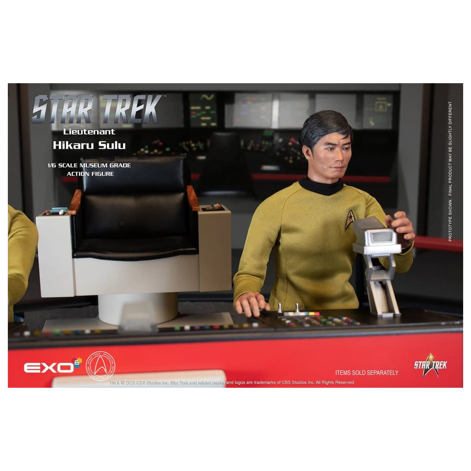 Star Trek: The Original Series Figurka akcji 1/6 Lt. Sulu 30 cm zdjęcie produktu