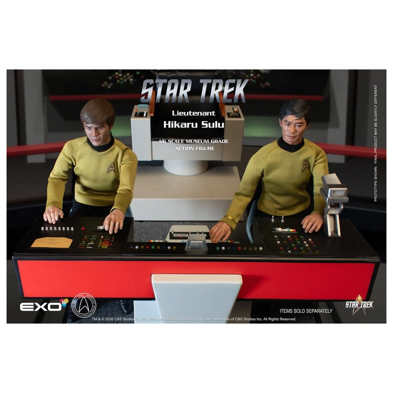 Star Trek: The Original Series Figurka akcji 1/6 Lt. Sulu 30 cm zdjęcie produktu