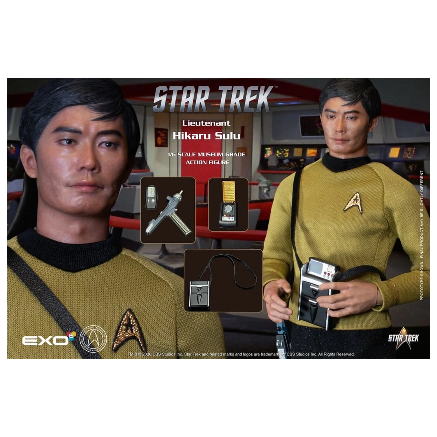 Star Trek: The Original Series Figurka akcji 1/6 Lt. Sulu 30 cm zdjęcie produktu