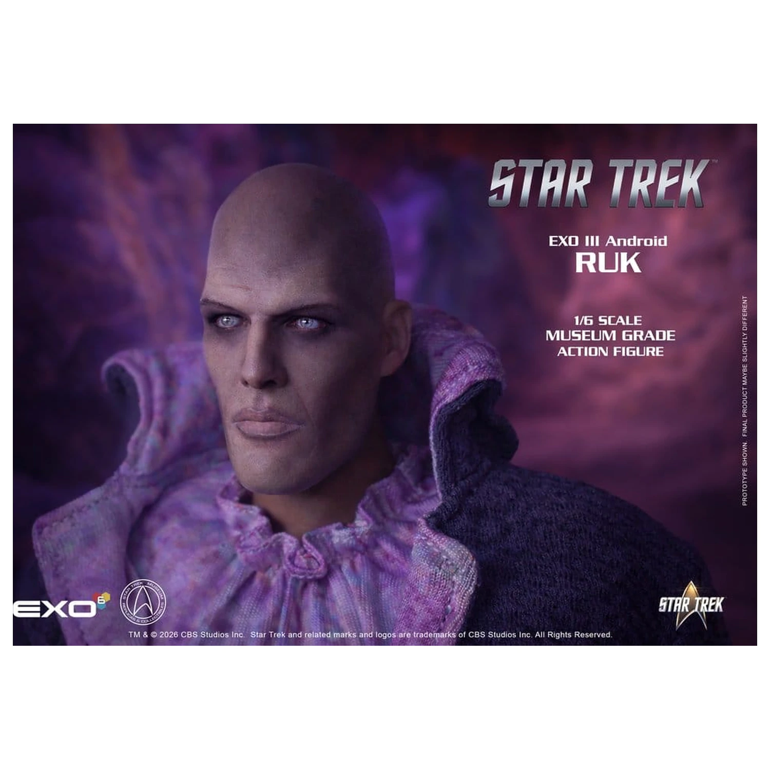 Star Trek: The Original Series Figurka akcji 1/6 Ruk EXO III Android 33 cm zdjęcie produktu
