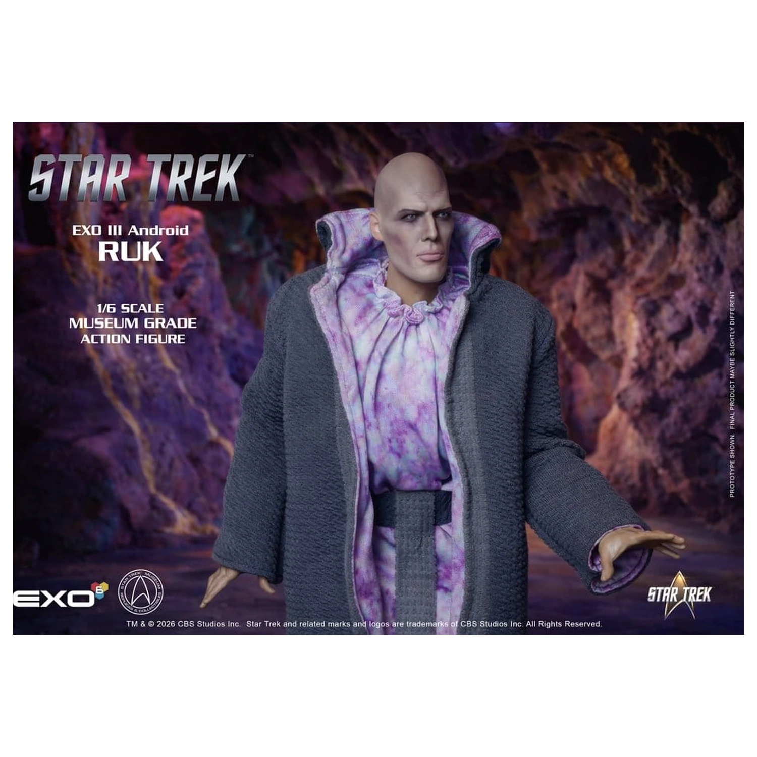 Star Trek: The Original Series Figurka akcji 1/6 Ruk EXO III Android 33 cm zdjęcie produktu