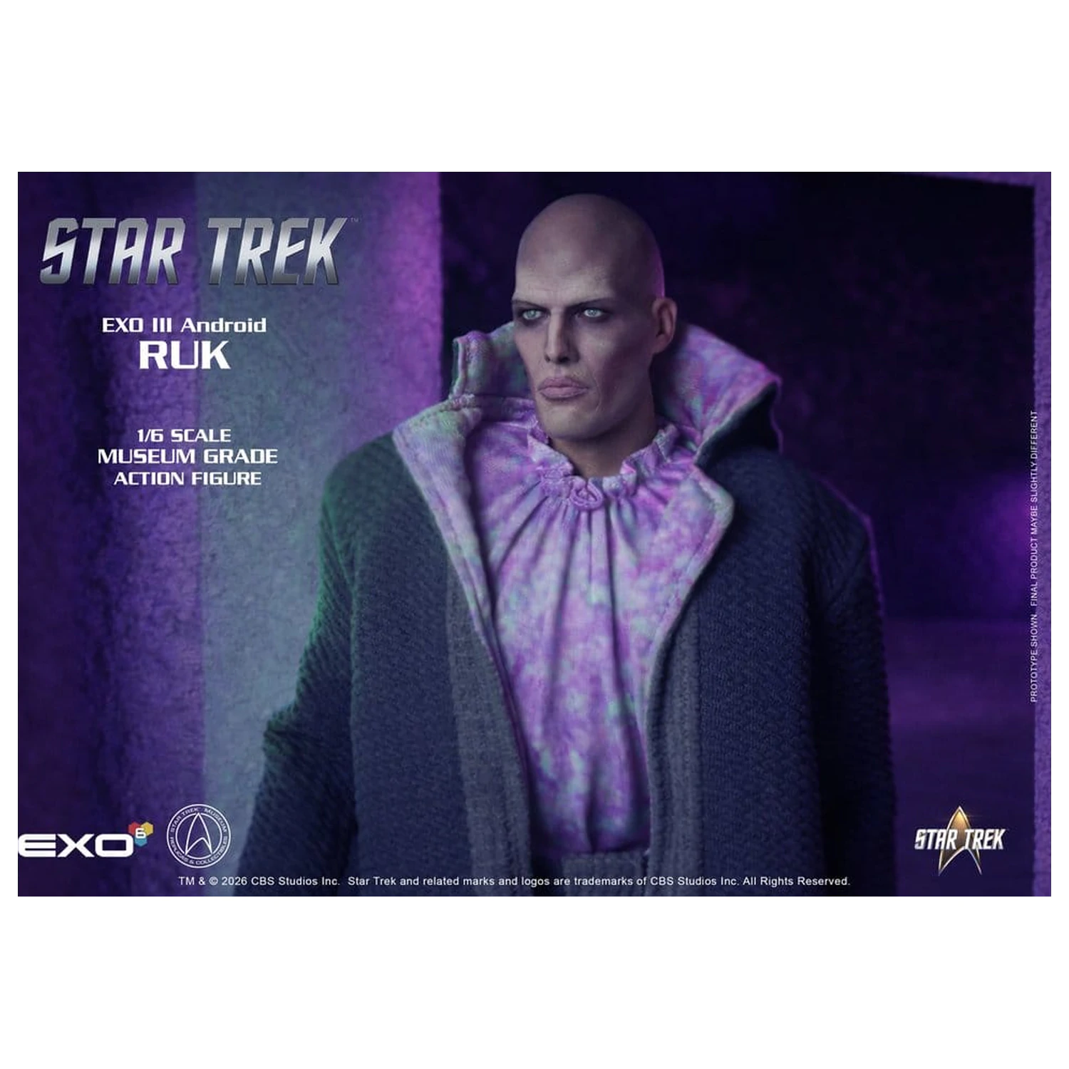 Star Trek: The Original Series Figurka akcji 1/6 Ruk EXO III Android 33 cm zdjęcie produktu