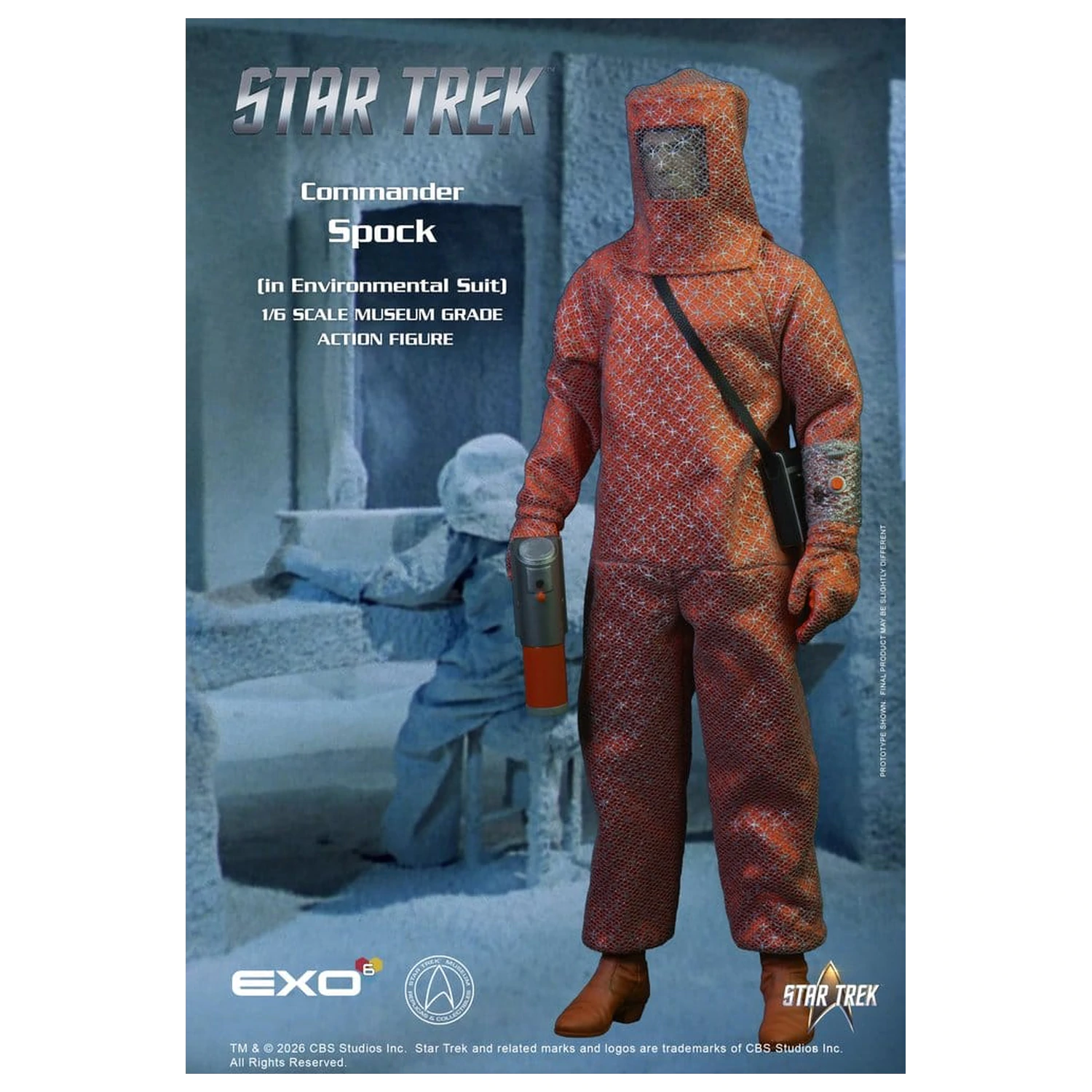 Star Trek: The Original Series Figurka akcji 1/6 Spock (w skafandrze środowiskowym) 30 cm zdjęcie produktu