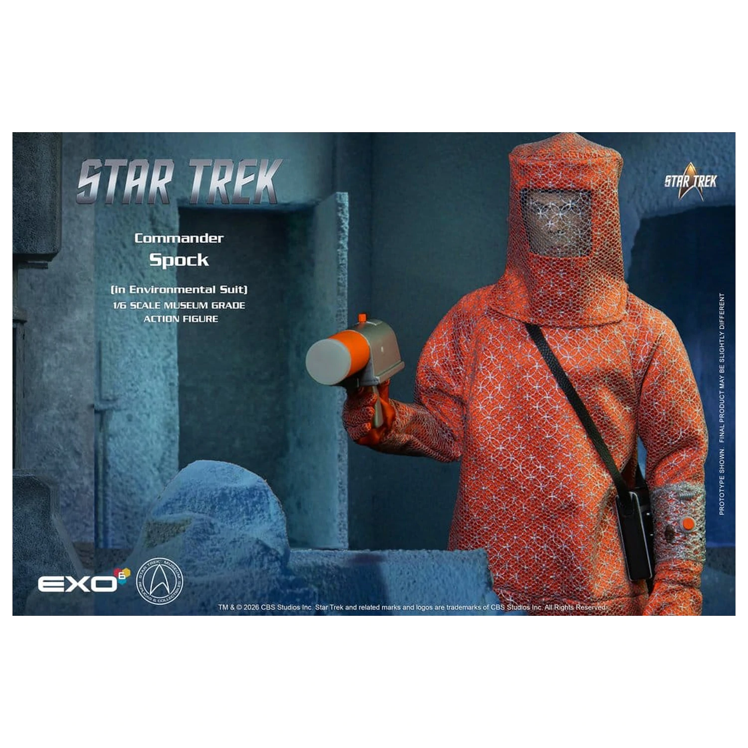 Star Trek: The Original Series Figurka akcji 1/6 Spock (w skafandrze środowiskowym) 30 cm zdjęcie produktu