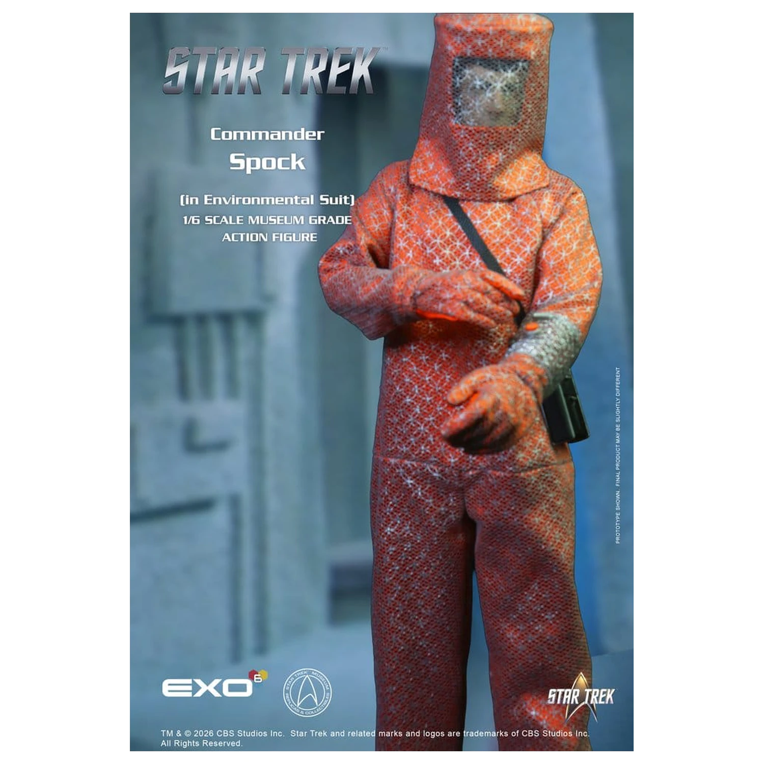 Star Trek: The Original Series Figurka akcji 1/6 Spock (w skafandrze środowiskowym) 30 cm zdjęcie produktu