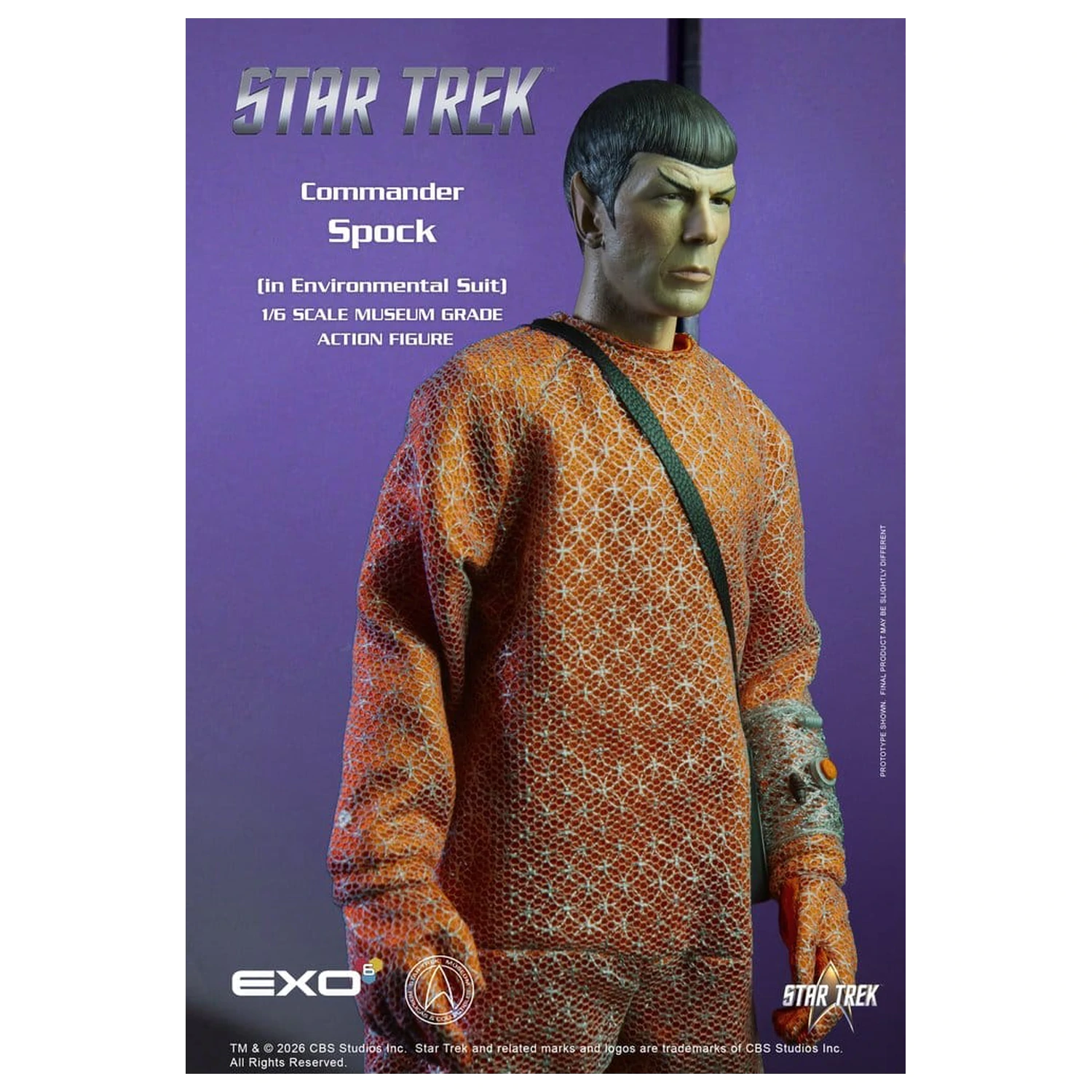 Star Trek: The Original Series Figurka akcji 1/6 Spock (w skafandrze środowiskowym) 30 cm zdjęcie produktu