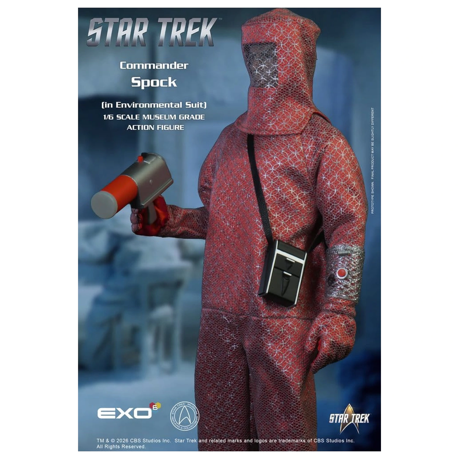 Star Trek: The Original Series Figurka akcji 1/6 Spock (w skafandrze środowiskowym) 30 cm zdjęcie produktu