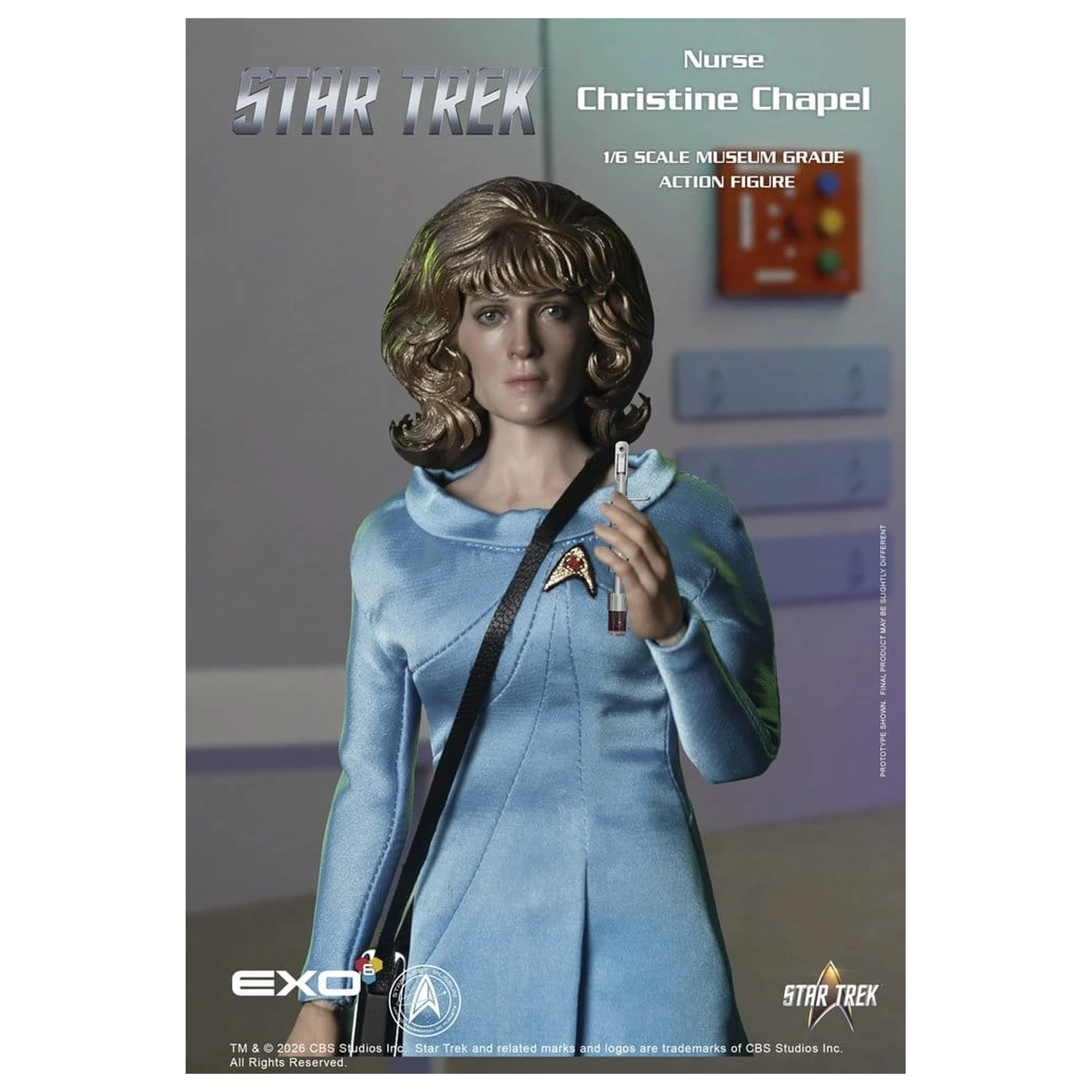 Star Trek: The Original Series figurka kolekcjonerska Museum Grade 1/6 Nurse Christine Chapel 28 cm zdjęcie produktu