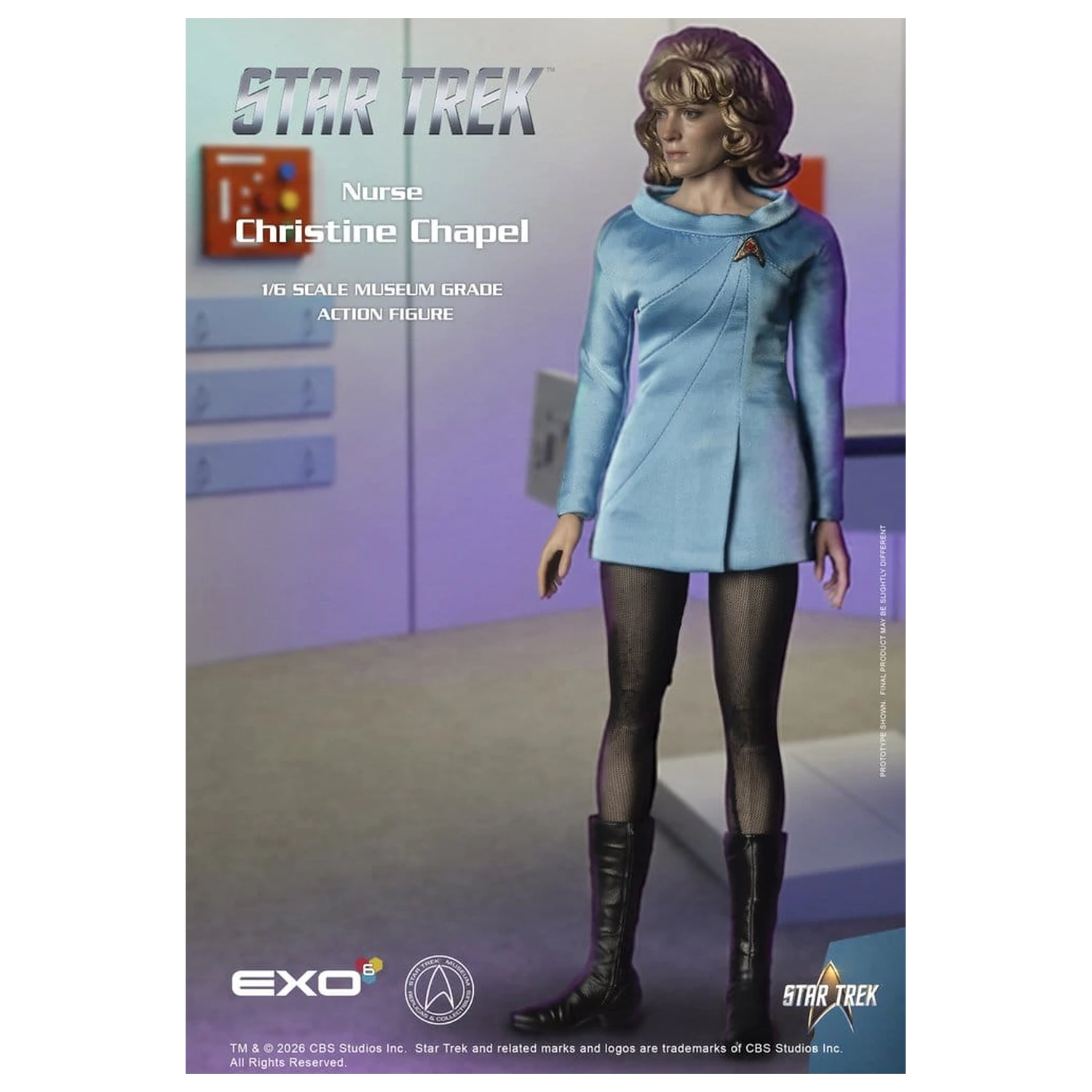 Star Trek: The Original Series figurka kolekcjonerska Museum Grade 1/6 Nurse Christine Chapel 28 cm zdjęcie produktu