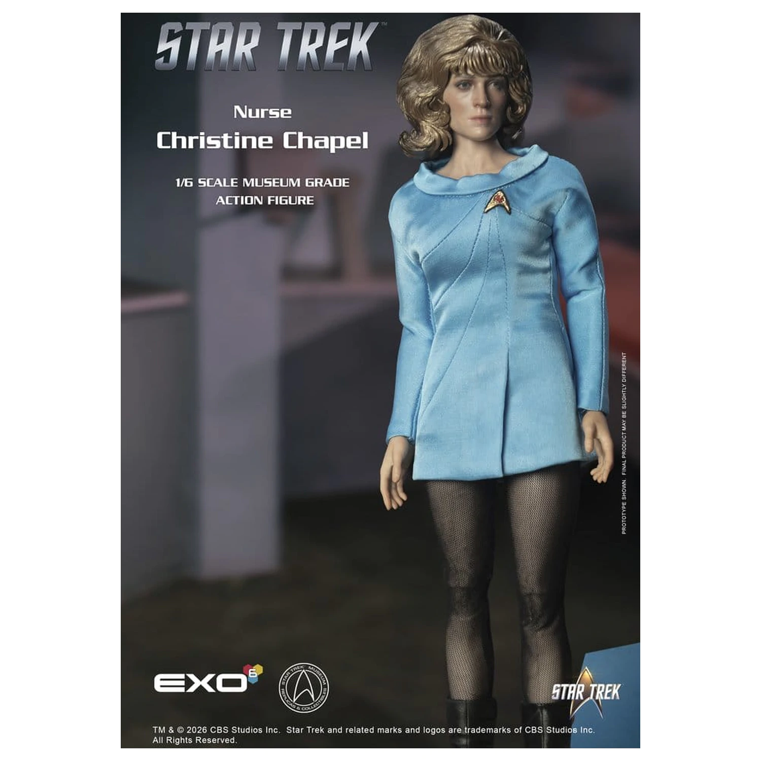 Star Trek: The Original Series figurka kolekcjonerska Museum Grade 1/6 Nurse Christine Chapel 28 cm zdjęcie produktu