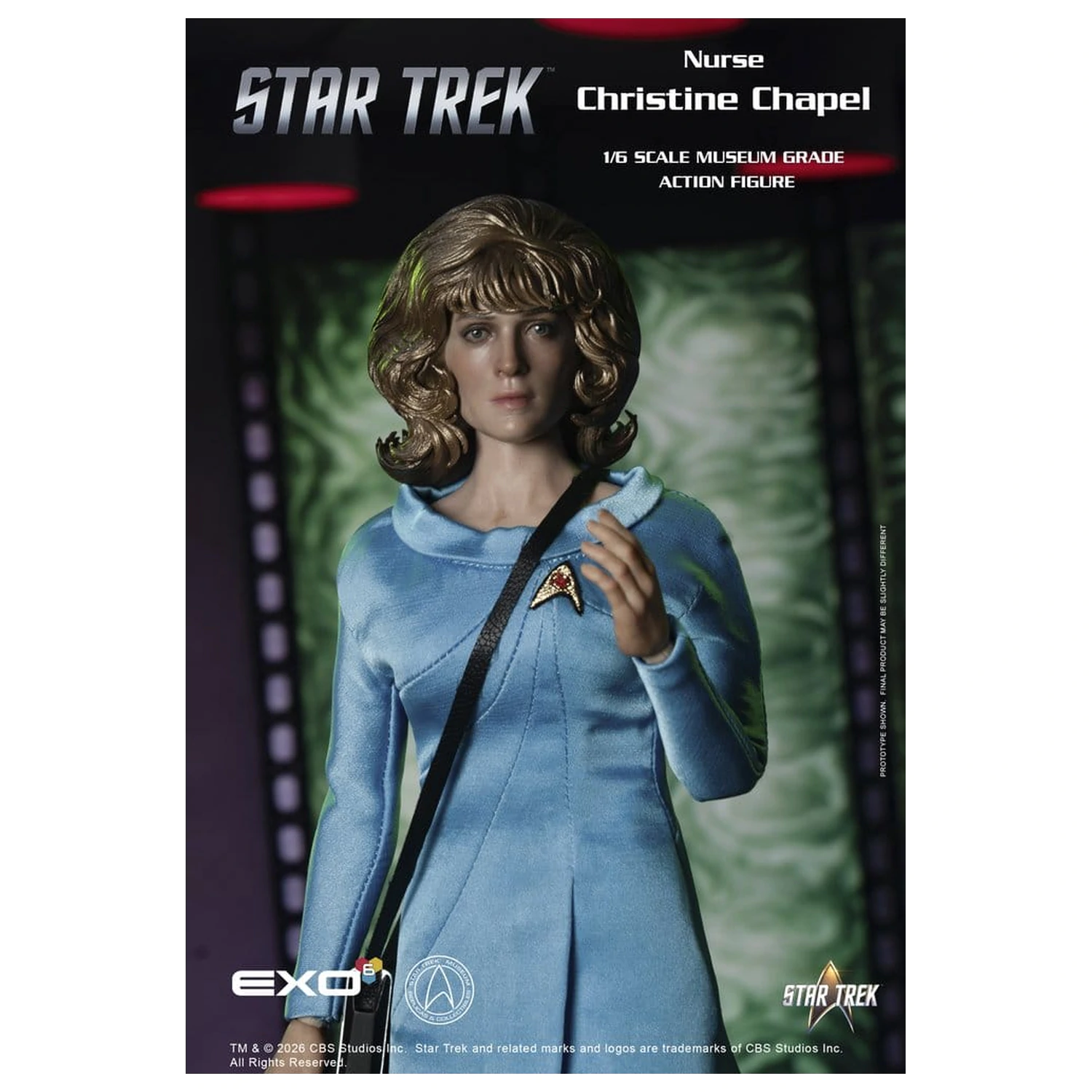 Star Trek: The Original Series figurka kolekcjonerska Museum Grade 1/6 Nurse Christine Chapel 28 cm zdjęcie produktu