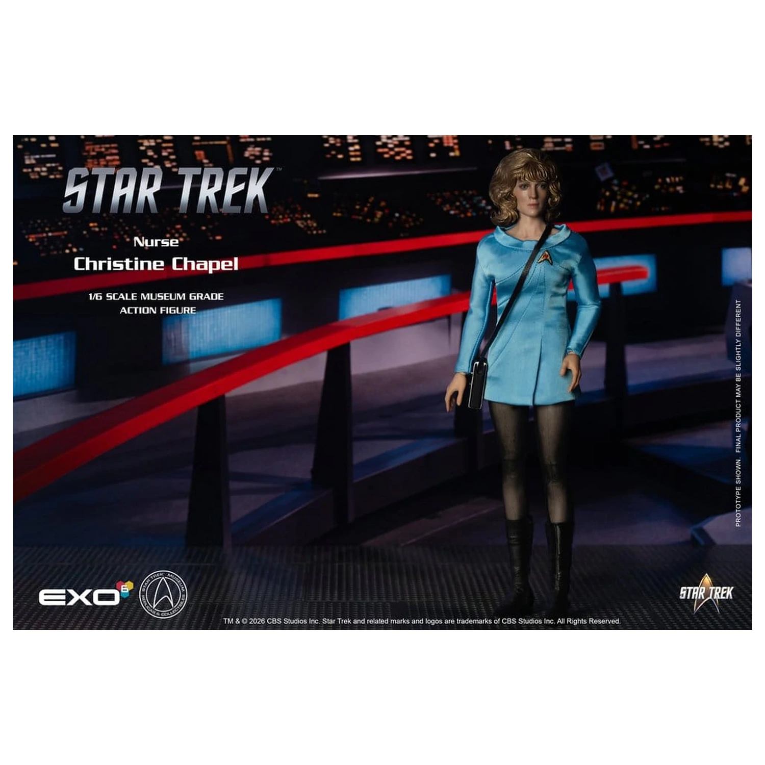 Star Trek: The Original Series figurka kolekcjonerska Museum Grade 1/6 Nurse Christine Chapel 28 cm zdjęcie produktu