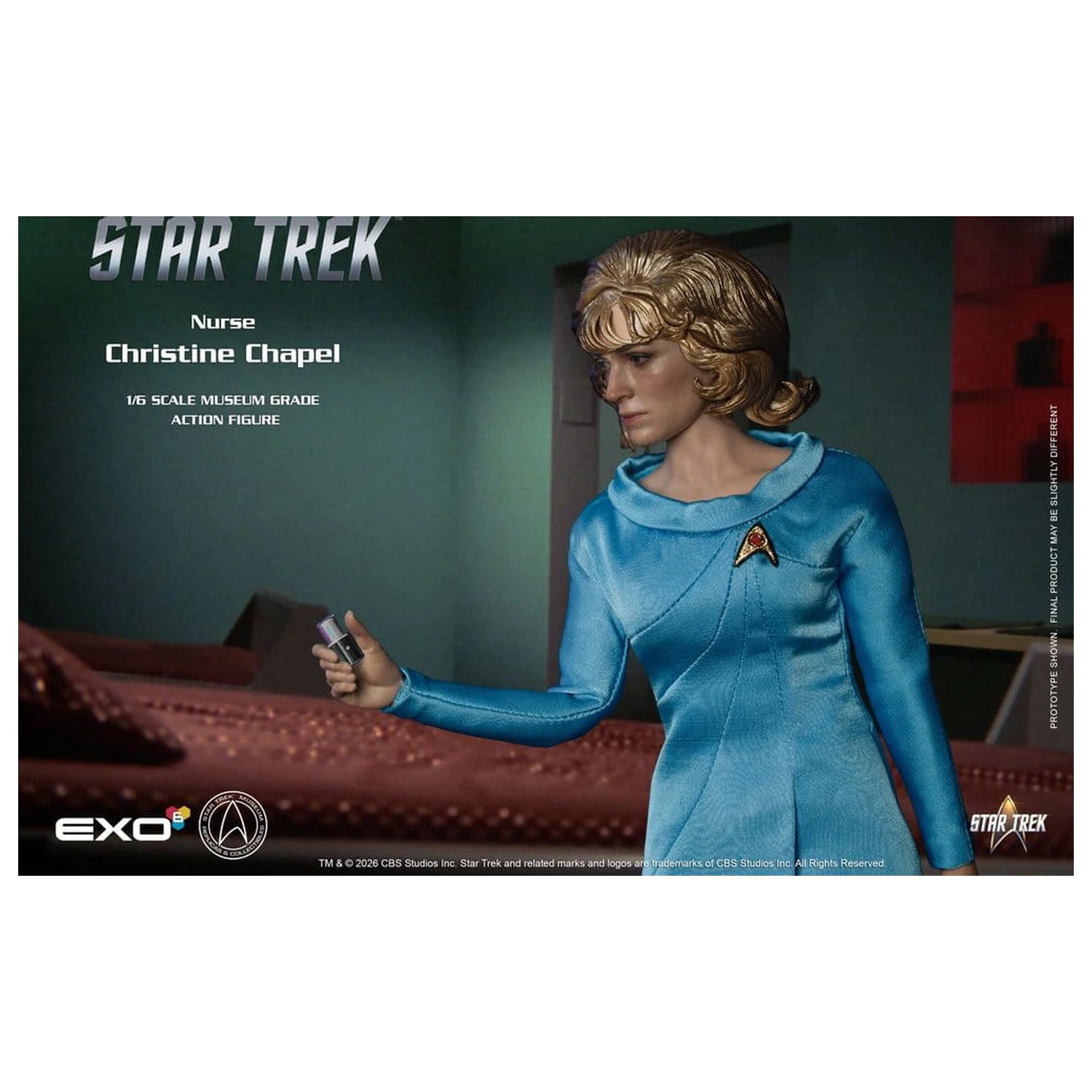 Star Trek: The Original Series figurka kolekcjonerska Museum Grade 1/6 Nurse Christine Chapel 28 cm zdjęcie produktu