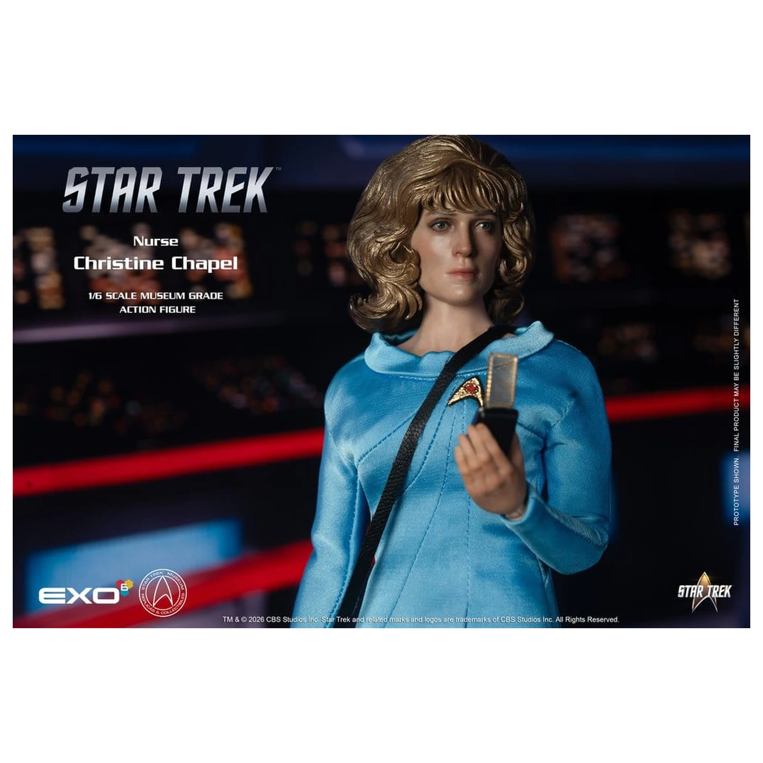 Star Trek: The Original Series figurka kolekcjonerska Museum Grade 1/6 Nurse Christine Chapel 28 cm zdjęcie produktu