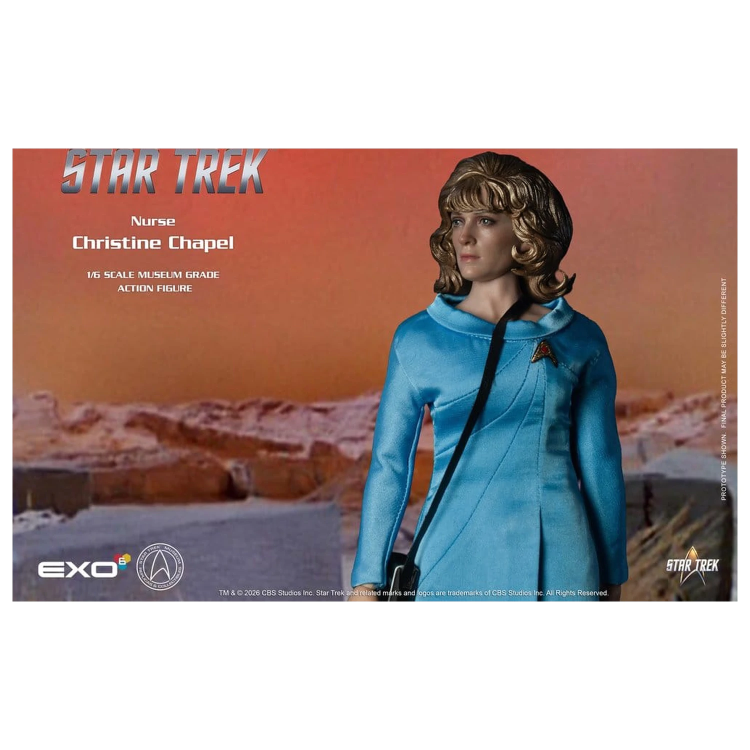Star Trek: The Original Series figurka kolekcjonerska Museum Grade 1/6 Nurse Christine Chapel 28 cm zdjęcie produktu