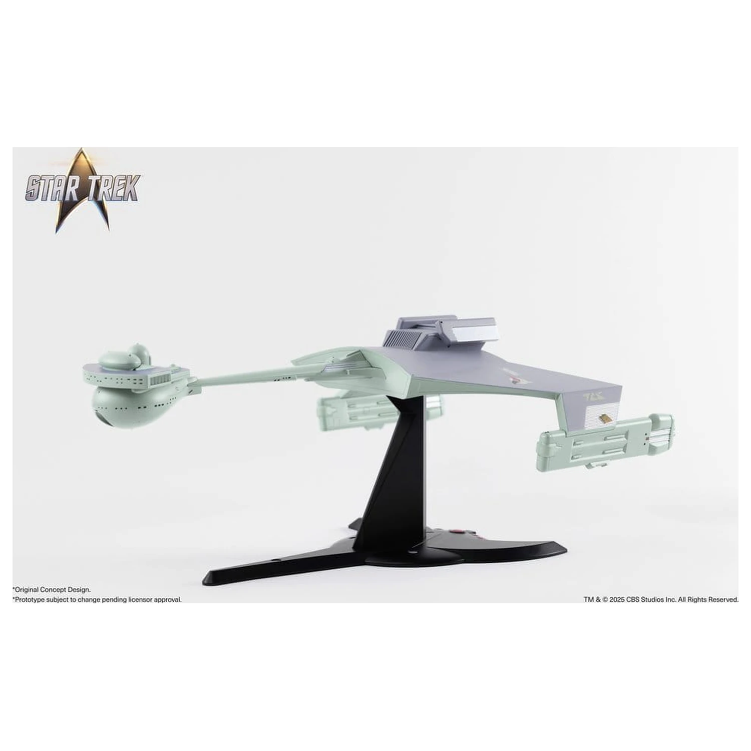 Star Trek TOS DieCast Replika 1/350 Klingon D7 Battle Cruiser Original Concept Design heo EU Exclusive 66 cm zdjęcie produktu