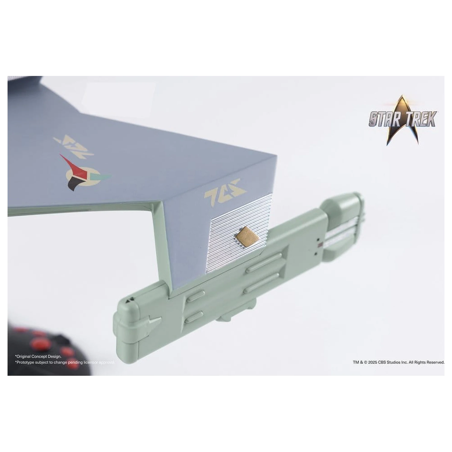 Star Trek TOS DieCast Replika 1/350 Klingon D7 Battle Cruiser Original Concept Design heo EU Exclusive 66 cm zdjęcie produktu