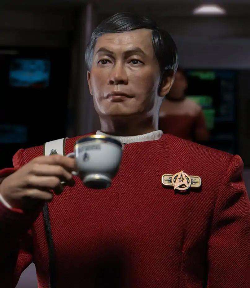 Star Trek VI: Nieodkryty Kraj Figurka Akcji 1/6 Kapitan Hikaru Sulu 28 cm zdjęcie produktu