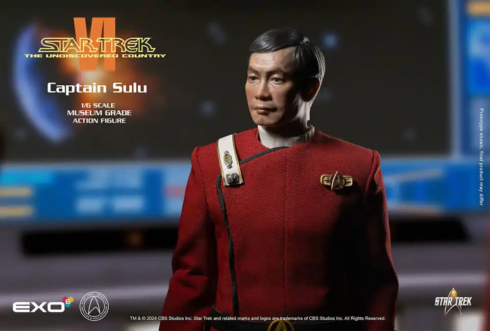 Star Trek VI: Nieodkryty Kraj Figurka Akcji 1/6 Kapitan Hikaru Sulu 28 cm zdjęcie produktu