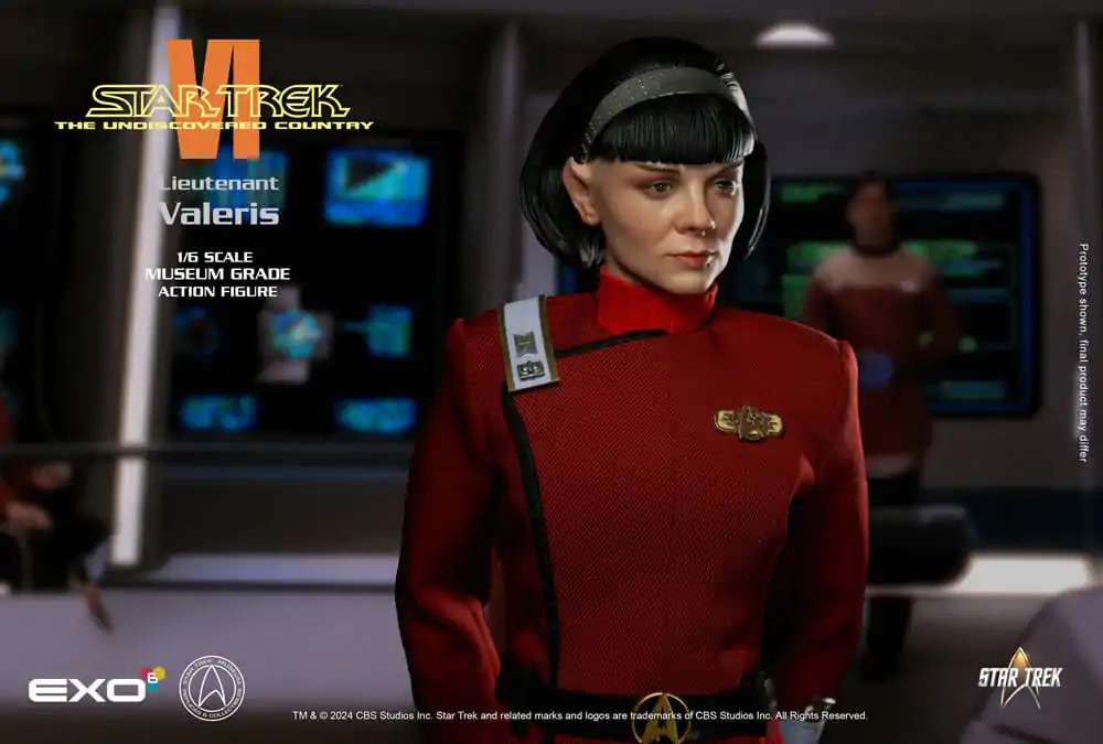 Star Trek VI: Nieodkryty Kraj Figurka Akcji 1/6 Porucznik Valeris 28 cm zdjęcie produktu