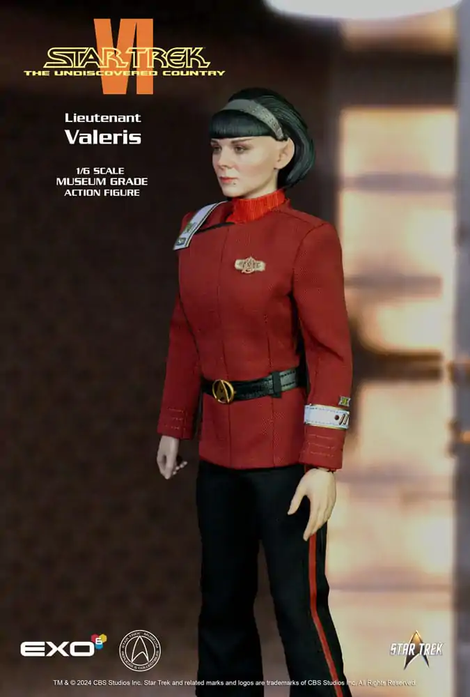 Star Trek VI: Nieodkryty Kraj Figurka Akcji 1/6 Porucznik Valeris 28 cm zdjęcie produktu