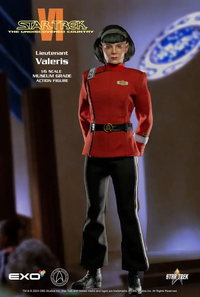 Star Trek VI: Nieodkryty Kraj Figurka Akcji 1/6 Porucznik Valeris 28 cm zdjęcie produktu