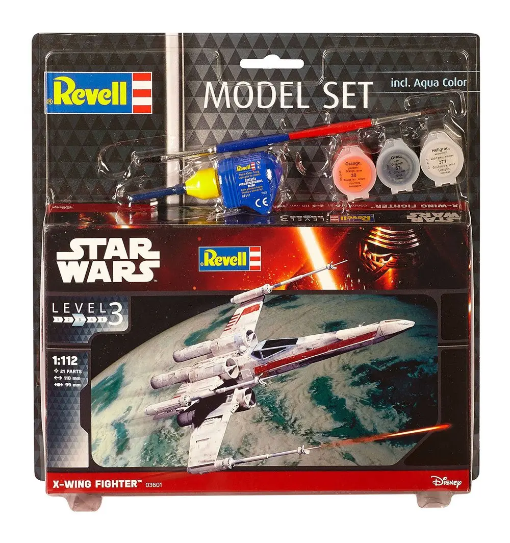 Star Wars Model Kit 1/112 Zestaw Modelu X-Wing Fighter 11 cm zdjęcie produktu