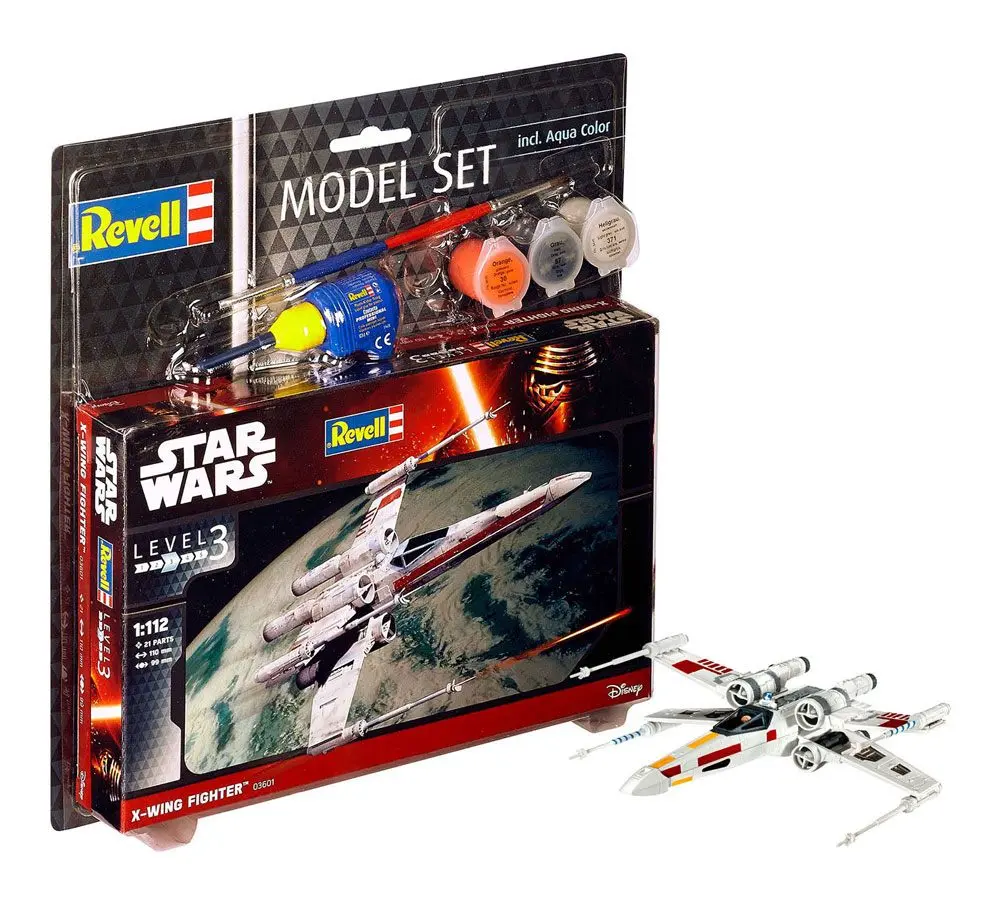 Star Wars Model Kit 1/112 Zestaw Modelu X-Wing Fighter 11 cm zdjęcie produktu