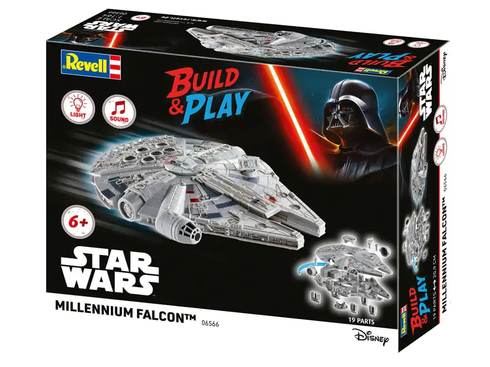 Star Wars Model Kit 1/164 Sokół Millennium 21 cm zdjęcie produktu