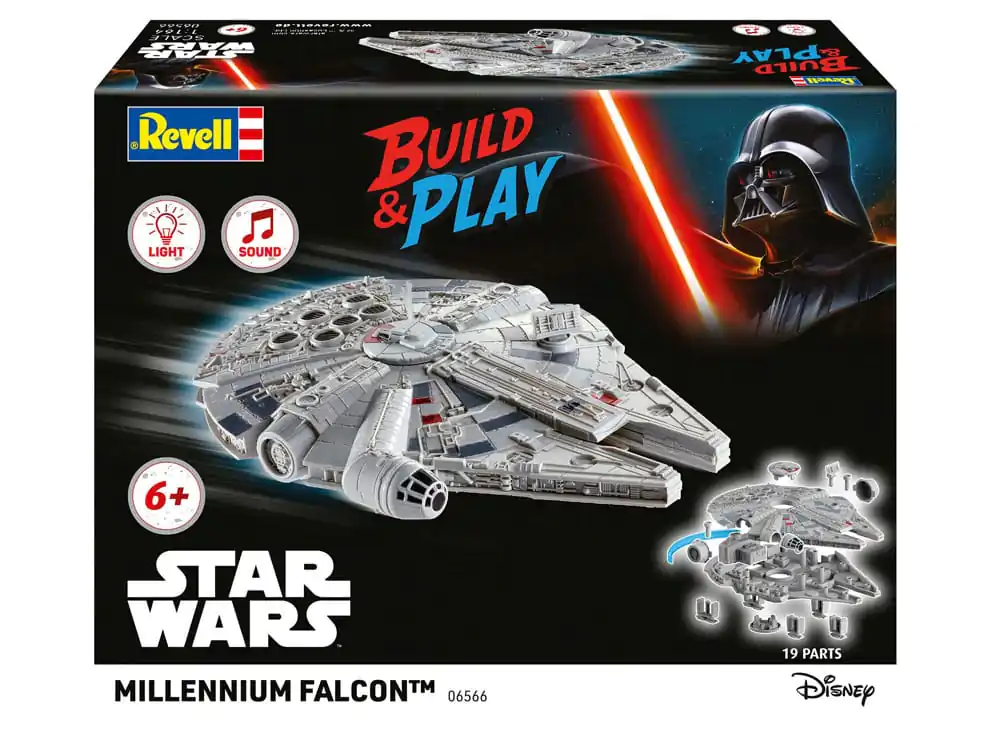 Star Wars Model Kit 1/164 Sokół Millennium 21 cm zdjęcie produktu