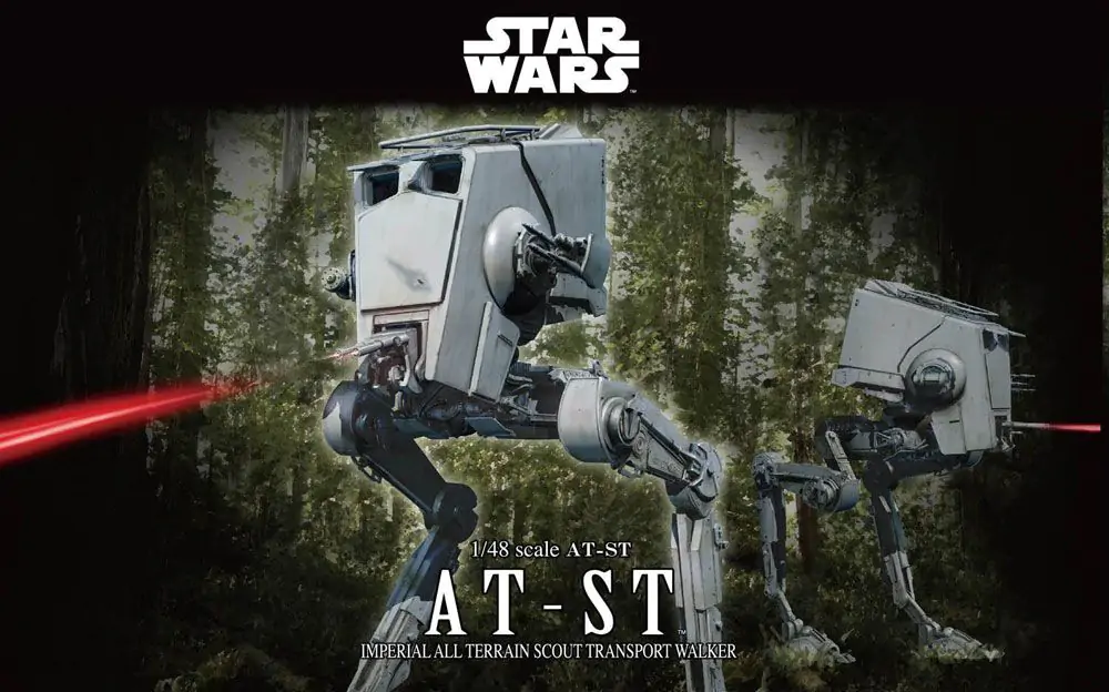 Star Wars Plastikowy Model do Składania 1/48 AT-ST zdjęcie produktu