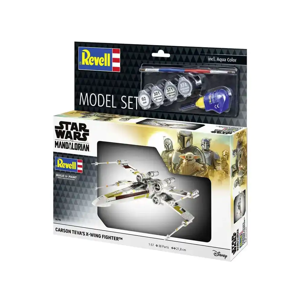 Star Wars Model Kit z podstawowymi akcesoriami 1/57 Carson Teva's X-Wing Fighter 22 cm zdjęcie produktu