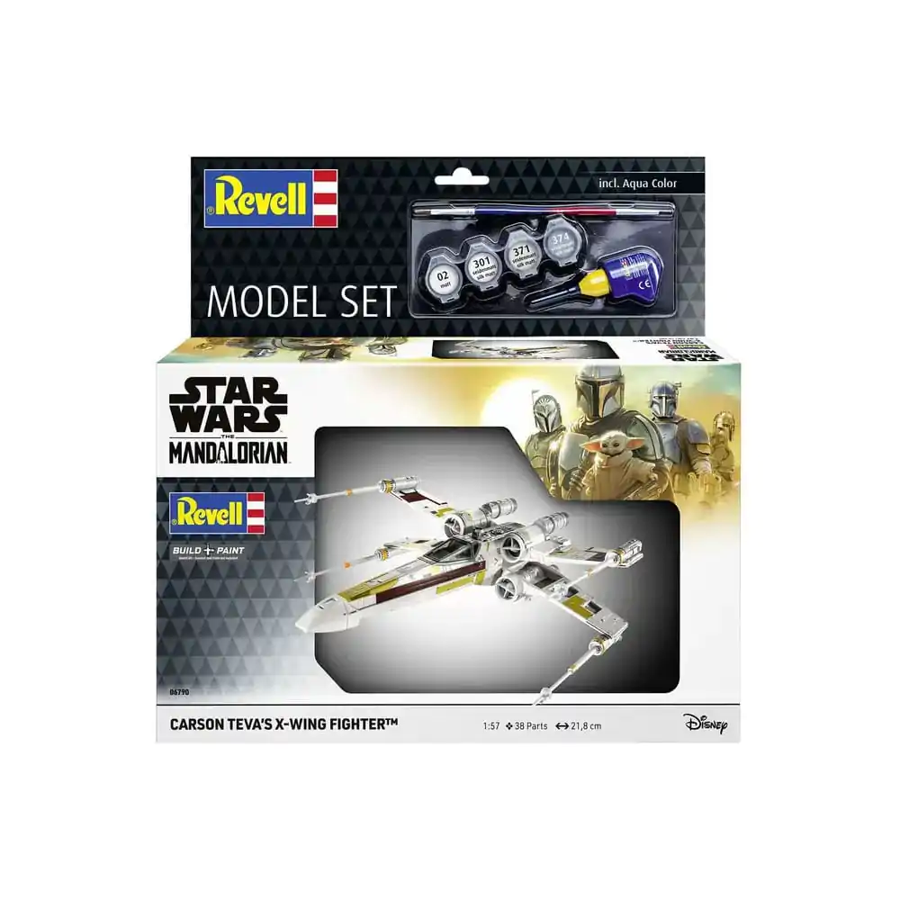 Star Wars Model Kit z podstawowymi akcesoriami 1/57 Carson Teva's X-Wing Fighter 22 cm zdjęcie produktu