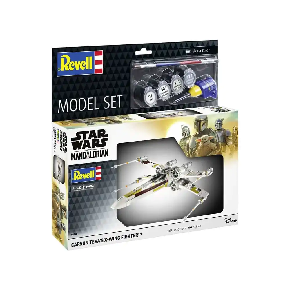 Star Wars Model Kit z podstawowymi akcesoriami 1/57 Carson Teva's X-Wing Fighter 22 cm zdjęcie produktu