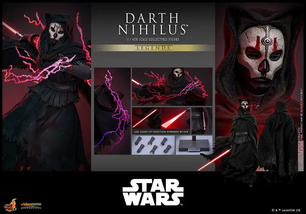 Figurka akcji Star Wars 1/6 Darth Nihilus 31 cm zdjęcie produktu