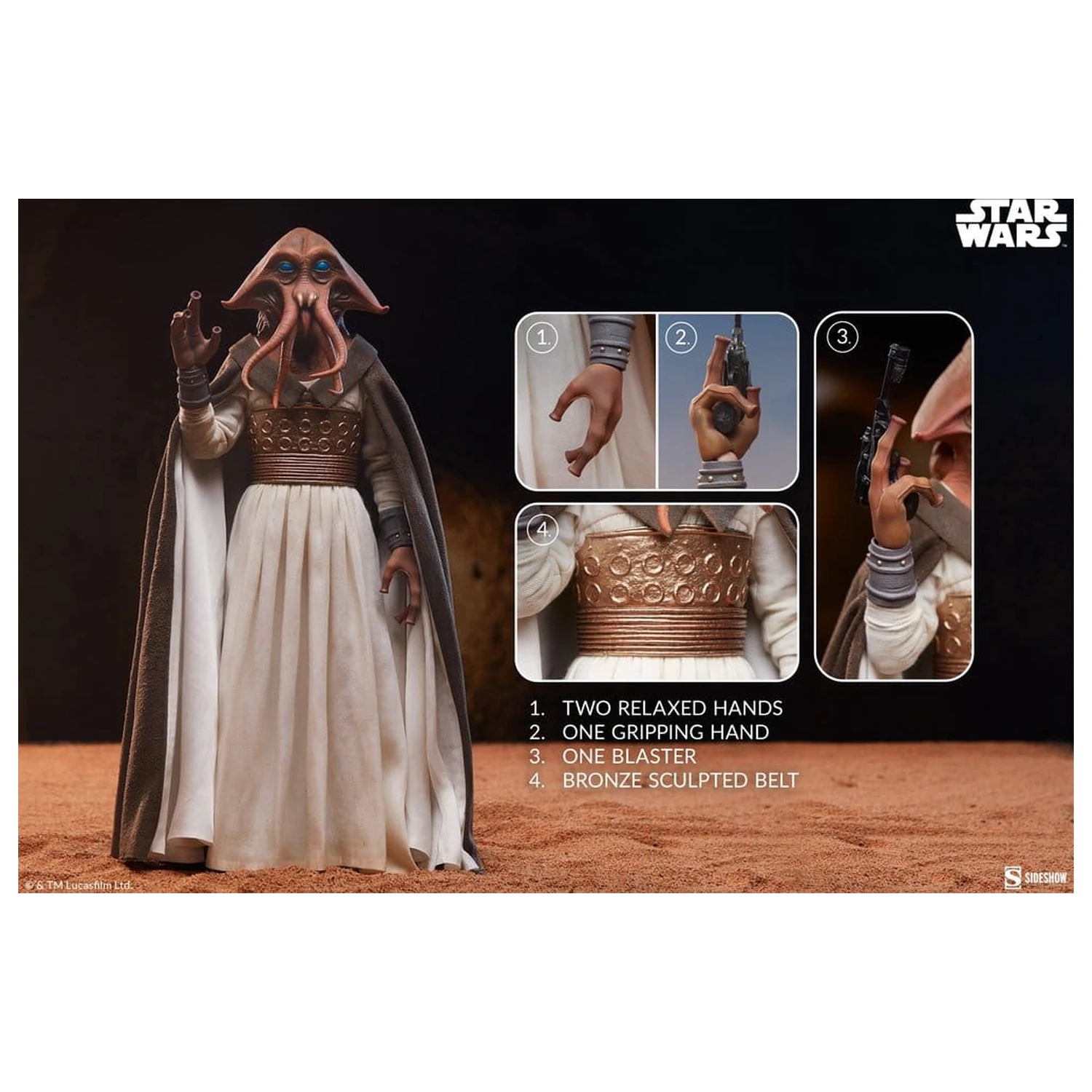Star Wars Figurka akcji 1/6 Tessek 32 cm zdjęcie produktu
