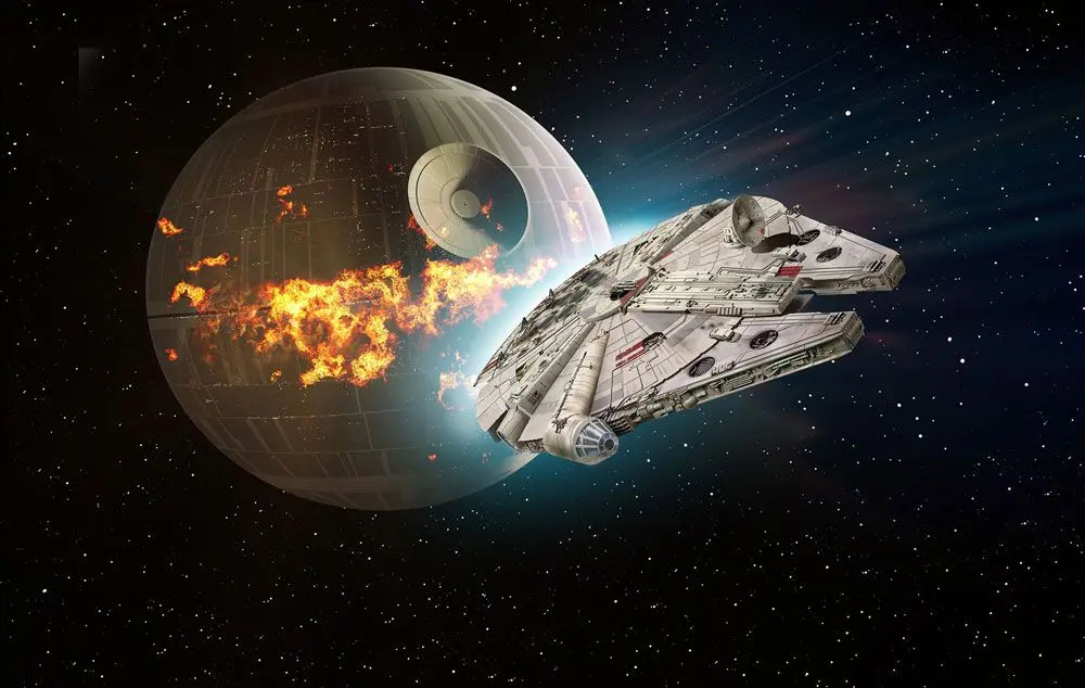 Star Wars Model Zestaw 1/72 Millennium Falcon 38 cm zdjęcie produktu