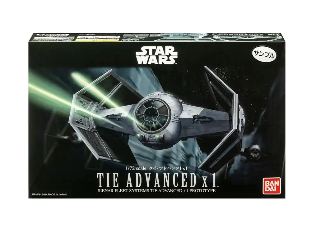 Star Wars Zestaw modeli 1/72 TIE Advanced x1 10 cm zdjęcie produktu