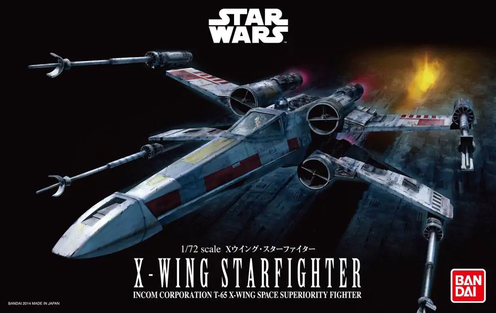 Star Wars Plastikowy Model do Składania 1/72 X-Wing Starfighter zdjęcie produktu