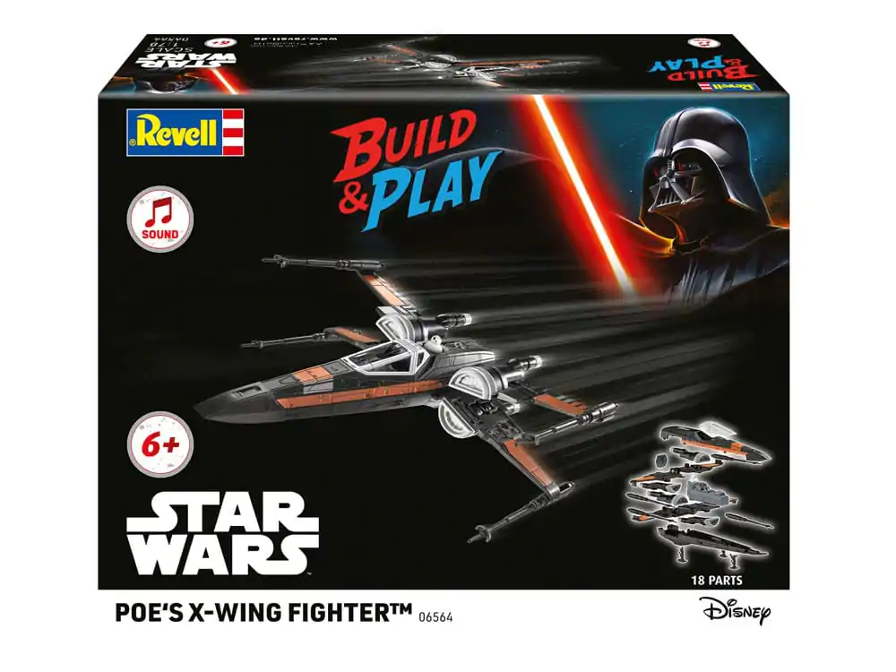 Star Wars Model Kit 1/78 Myśliwiec X-Wing Poe'a 22 cm zdjęcie produktu