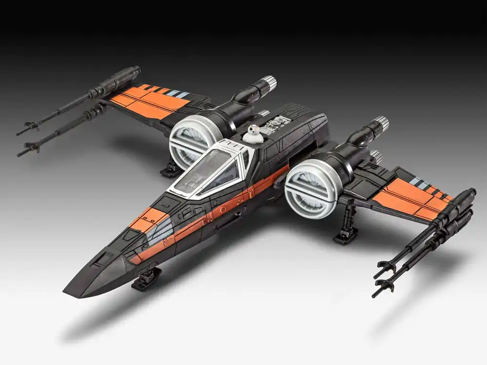 Star Wars Model Kit 1/78 Myśliwiec X-Wing Poe'a 22 cm zdjęcie produktu