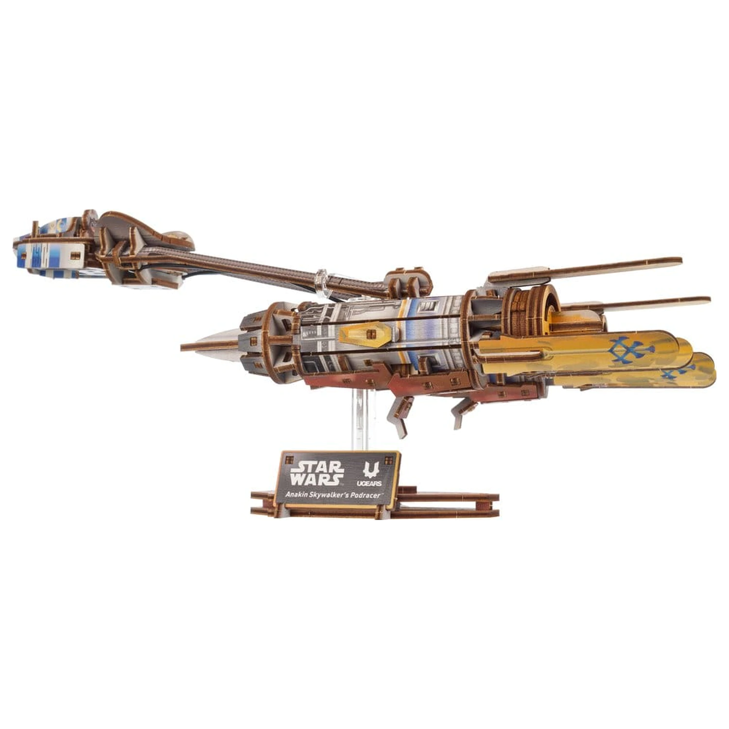 Star Wars 3D Drewniane Puzzle Podracer Anakina Skywalkera zdjęcie produktu