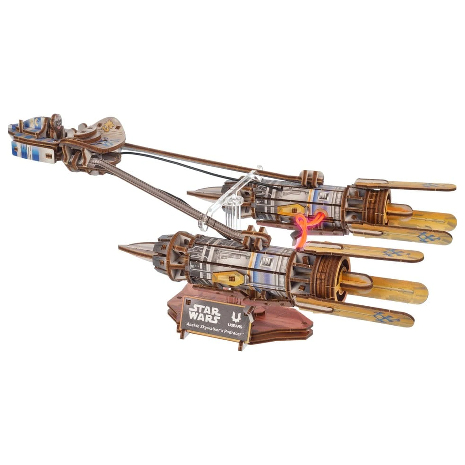 Star Wars 3D Drewniane Puzzle Podracer Anakina Skywalkera zdjęcie produktu
