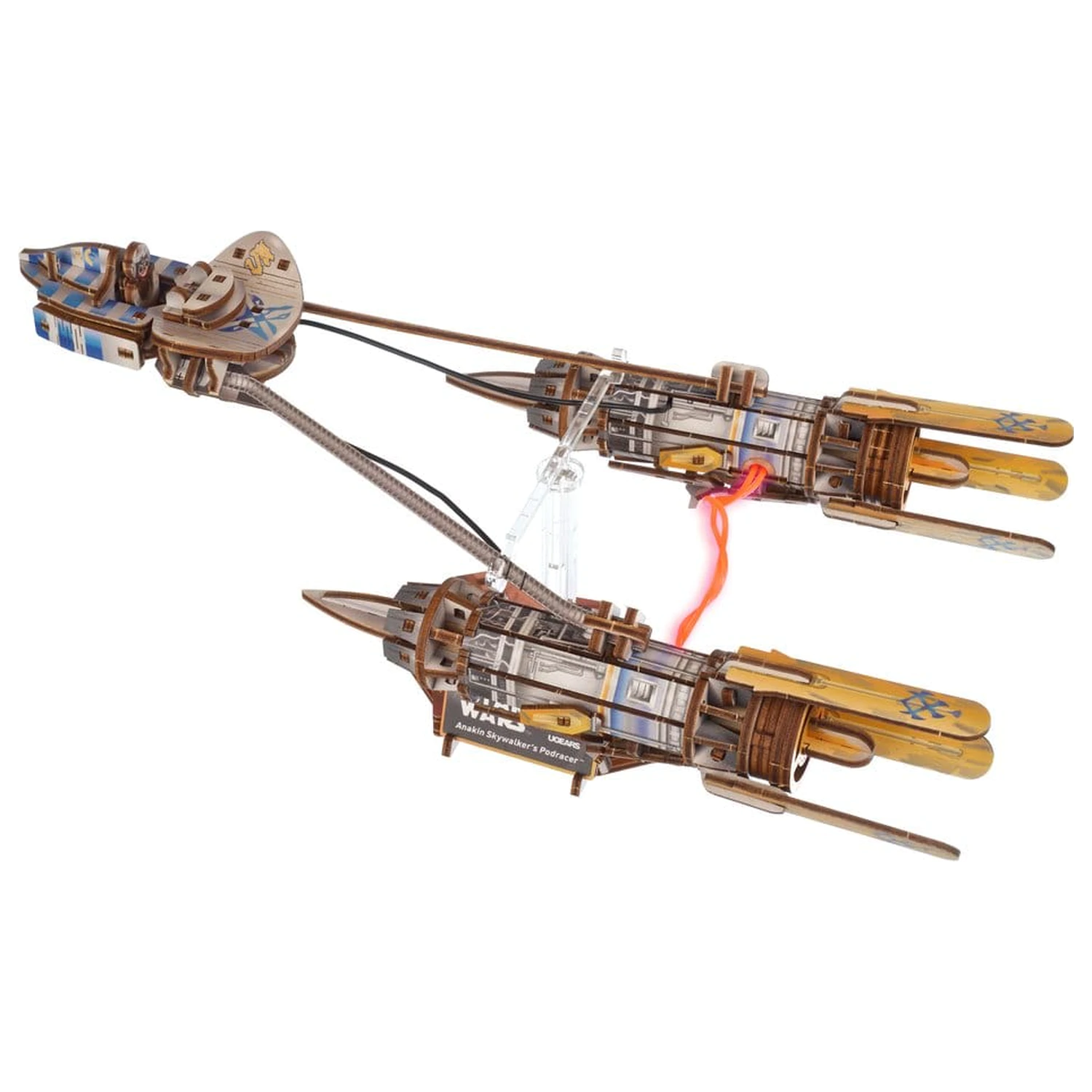 Star Wars 3D Drewniane Puzzle Podracer Anakina Skywalkera zdjęcie produktu