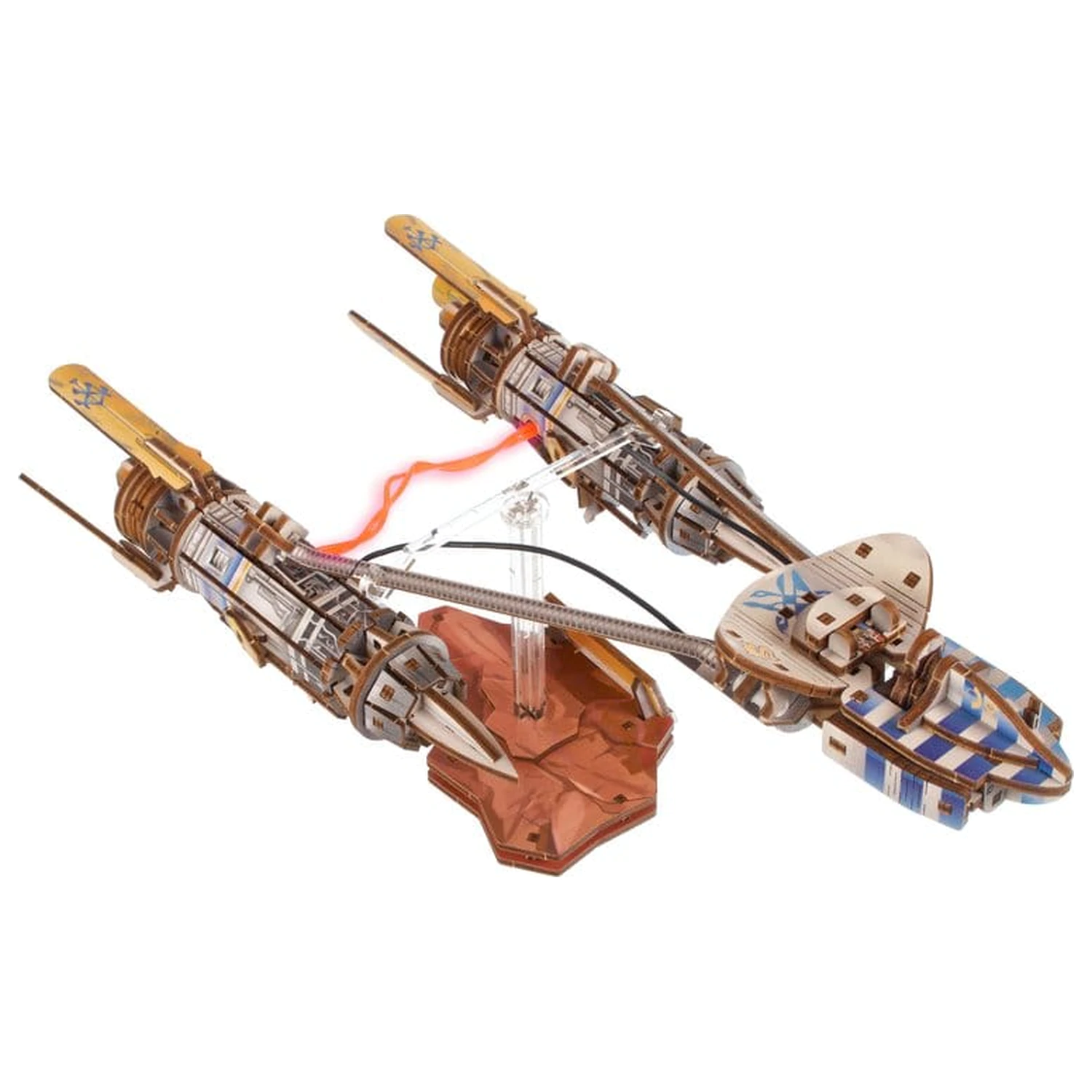 Star Wars 3D Drewniane Puzzle Podracer Anakina Skywalkera zdjęcie produktu