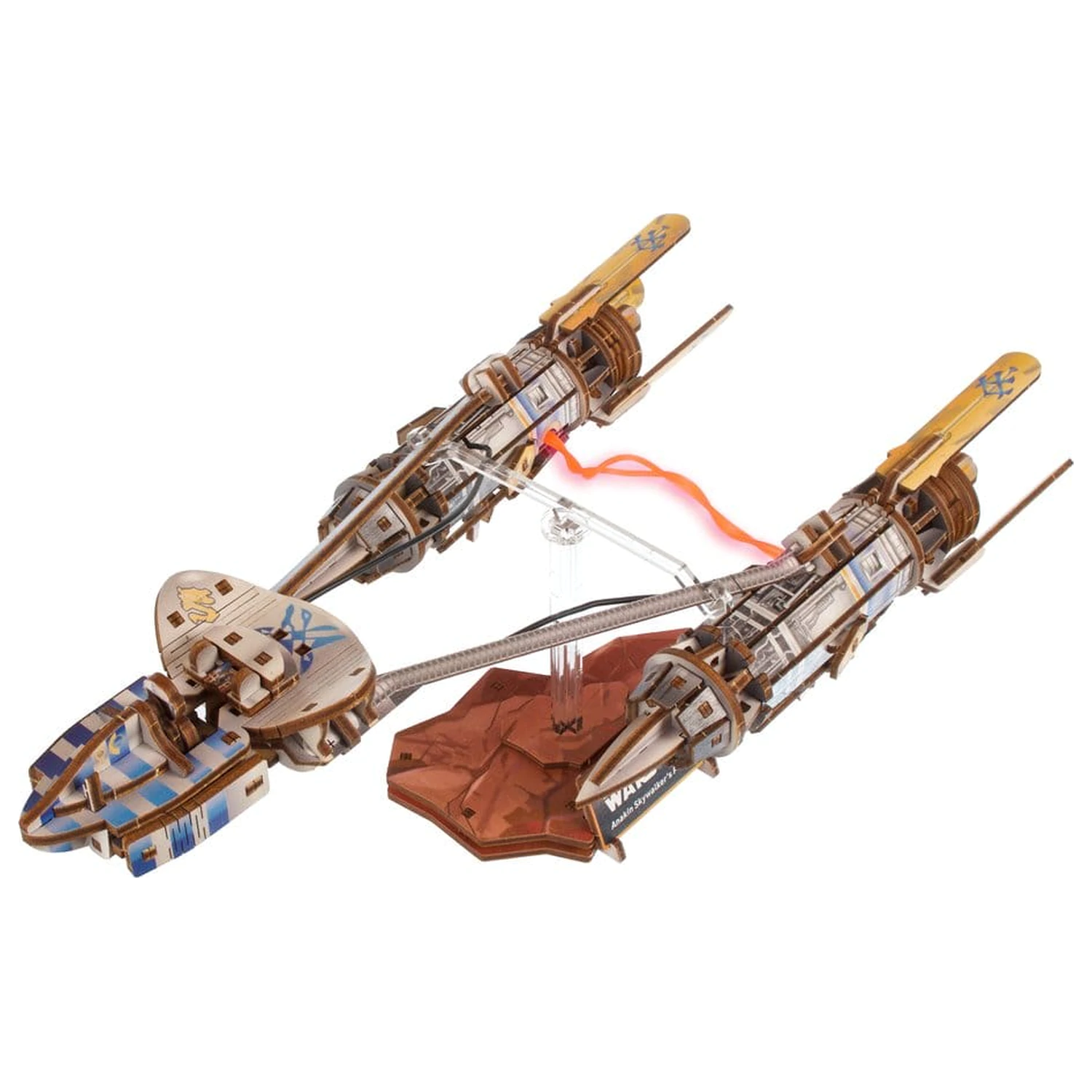 Star Wars 3D Drewniane Puzzle Podracer Anakina Skywalkera zdjęcie produktu
